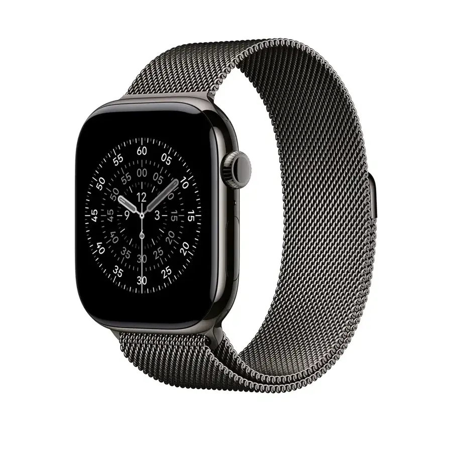 Boucle milanaise 46 mm Slate — M/L