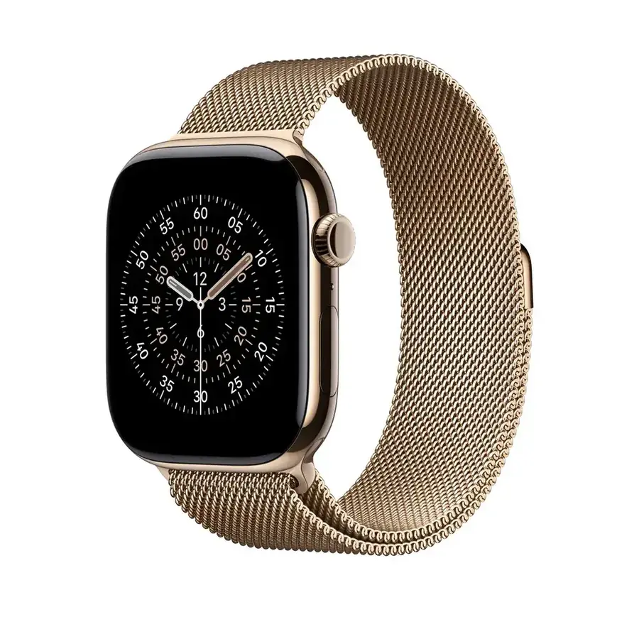 Boucle milanaise 46 mm Or — M/L