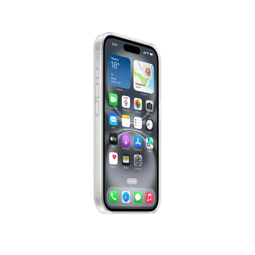 iPhone 16 coque transparente MagSafe