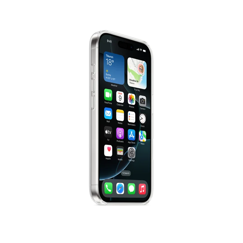 iPhone 16 Pro coque transparente MagSafe
