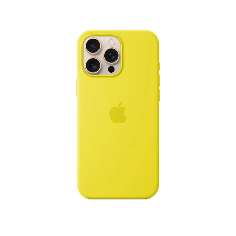 iPhone 16 Pro Max coque silicone MagSafe — Fruit de l’étoile