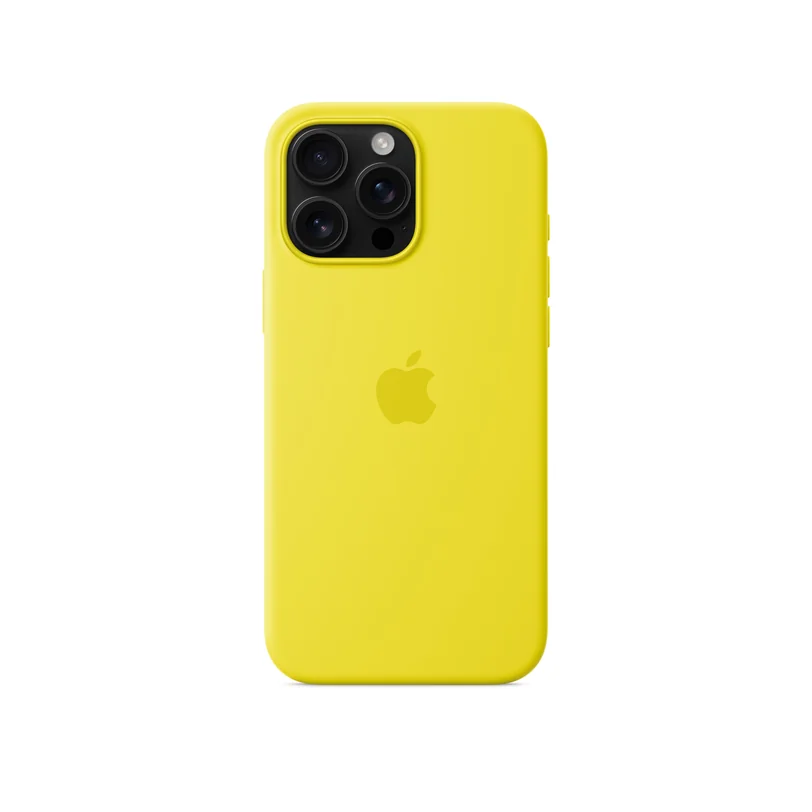 iPhone 16 Pro Max coque silicone MagSafe — Fruit de l’étoile