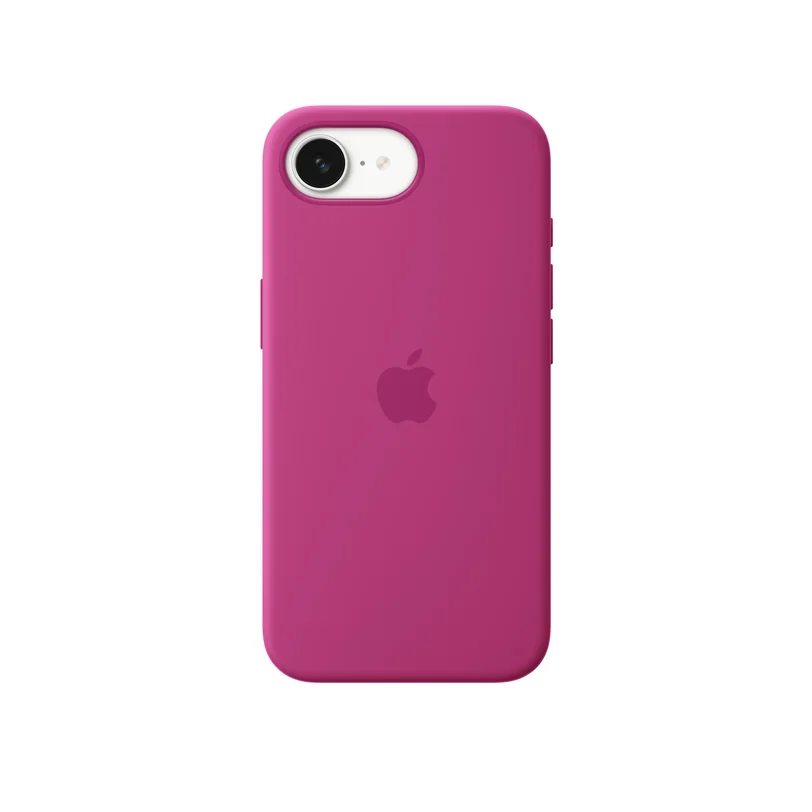 iPhone 16e Silicone Case — Fuchsia