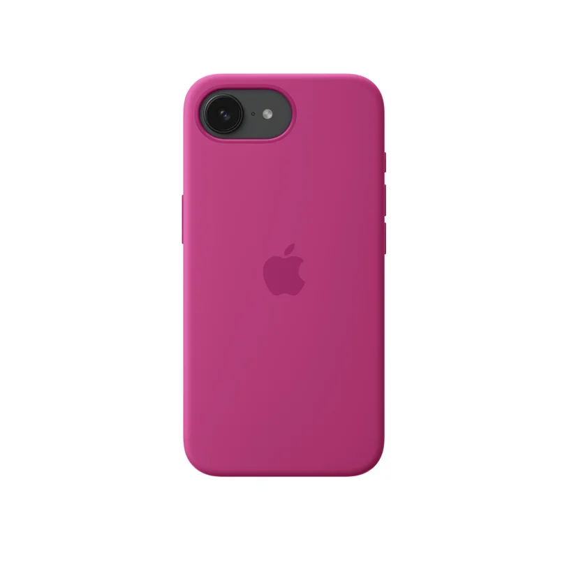 iPhone 16e Silicone Case — Fuchsia