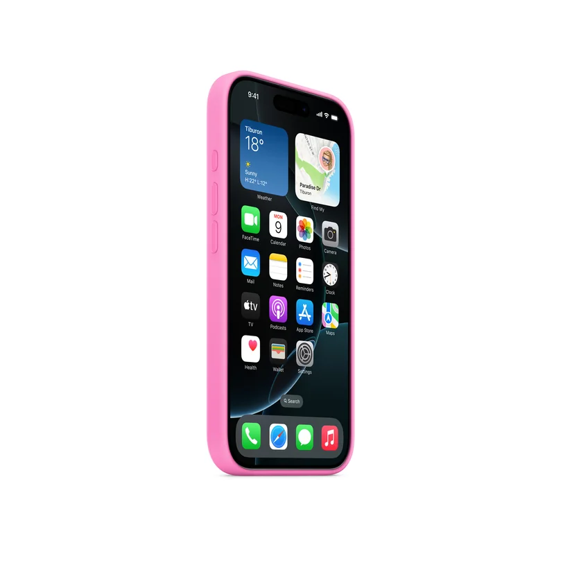iPhone 16 Pro coque silicone MagSafe — Pivoine