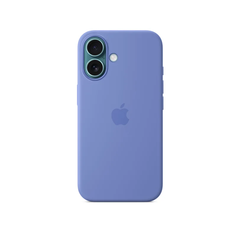 iPhone 16 coque silicone MagSafe - Periwinkle