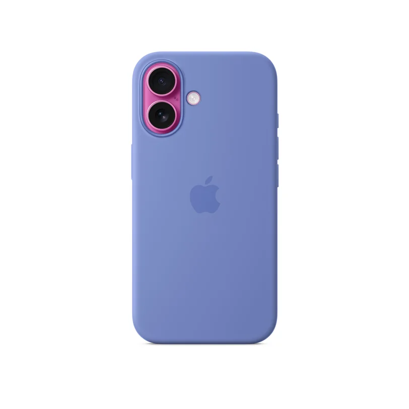 iPhone 16 coque silicone MagSafe - Periwinkle