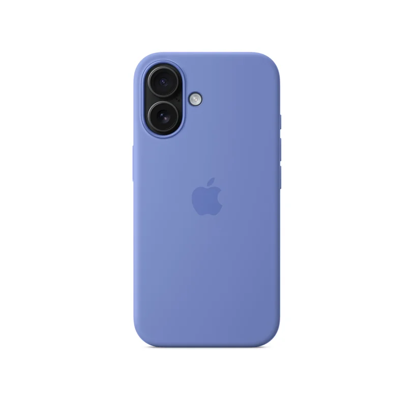 iPhone 16 coque silicone MagSafe - Periwinkle