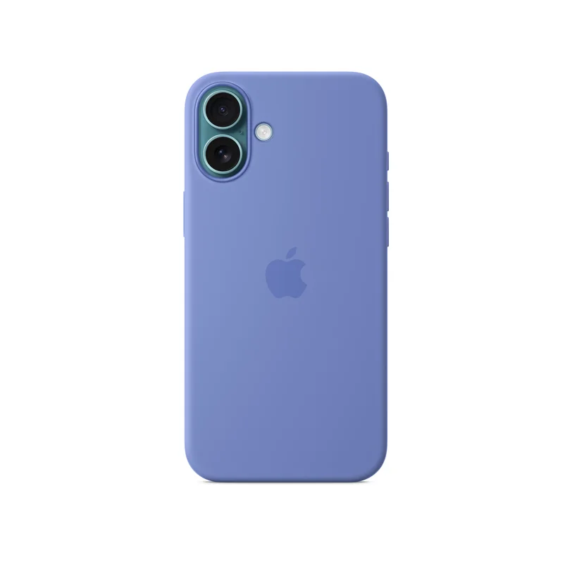 iPhone 16 Plus coque silicone MagSafe - Periwinkle