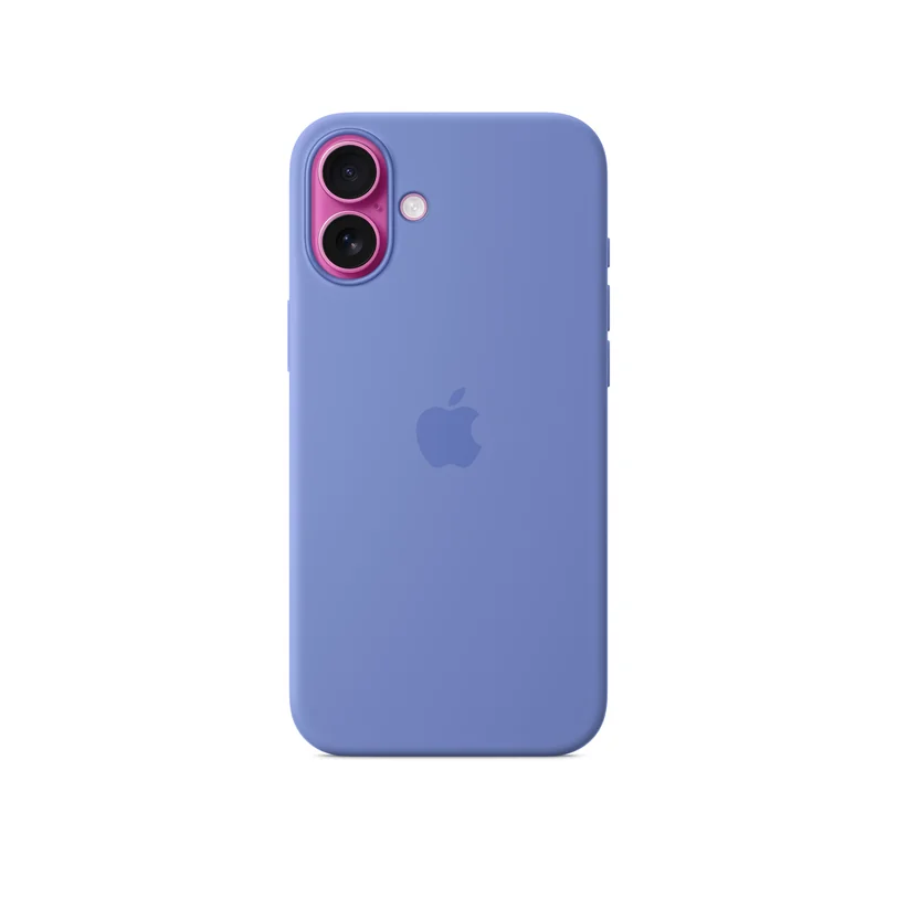 iPhone 16 Plus coque silicone MagSafe - Periwinkle