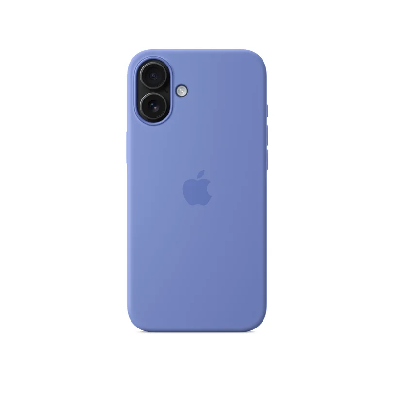 iPhone 16 Plus coque silicone MagSafe - Periwinkle