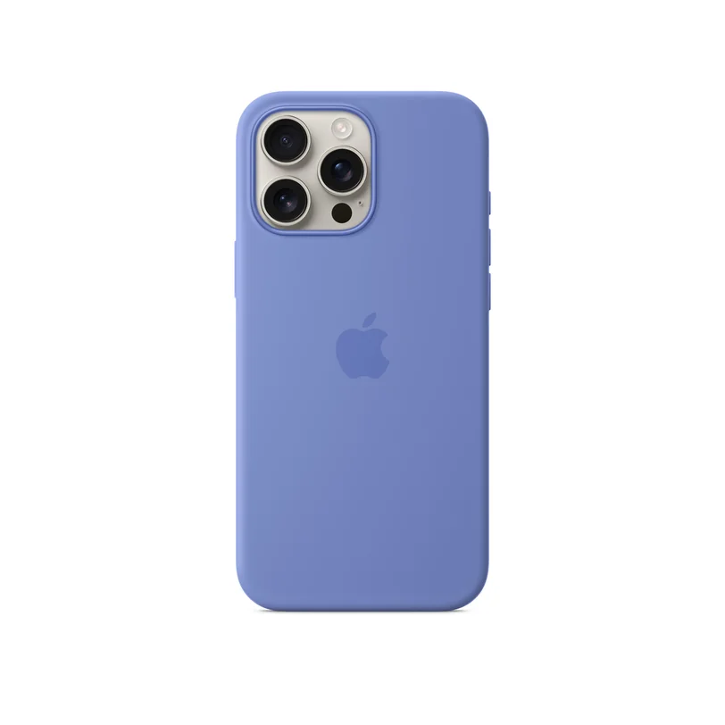 iPhone 16 Pro Max coque silicone MagSafe - Periwinkle