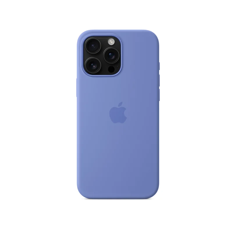 iPhone 16 Pro Max coque silicone MagSafe - Periwinkle