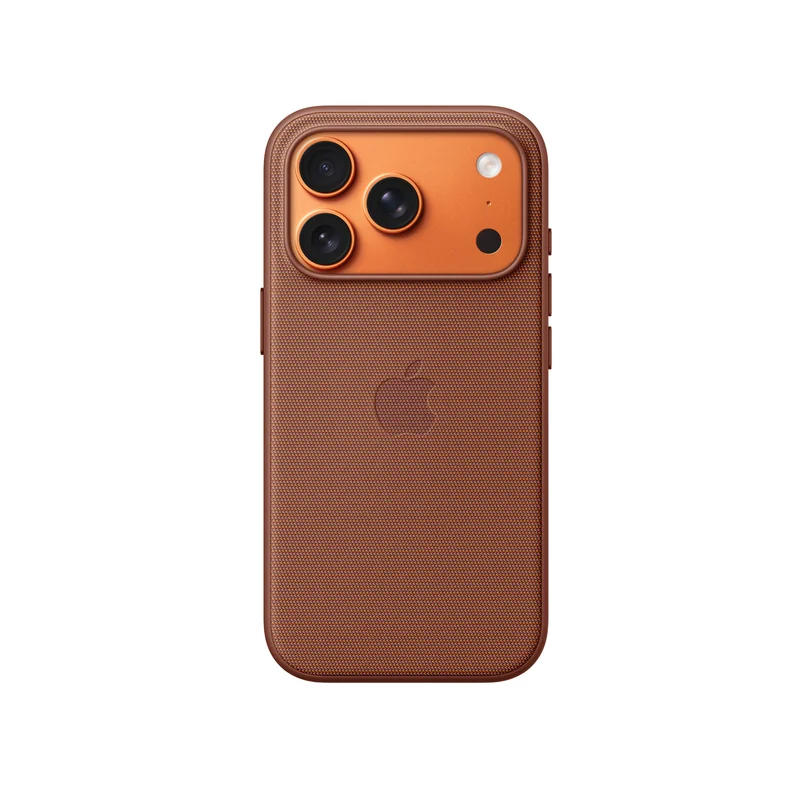 iPhone 17 Pro coque TechWoven MagSafe — Sienne