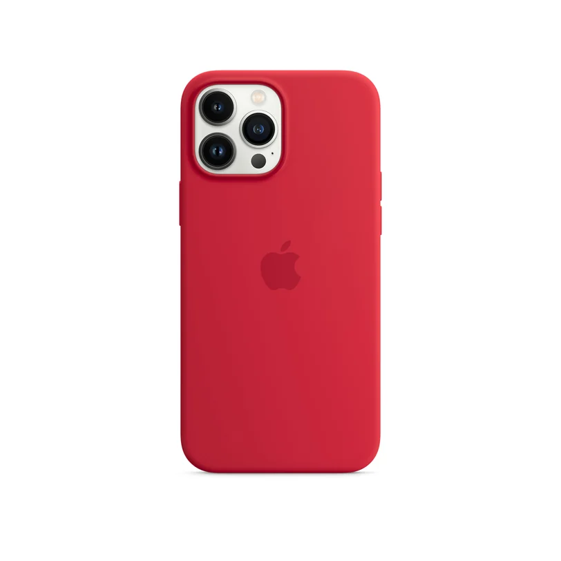 iPhone 13 Pro Max coque silicone MagSafe — (PRODUCT)RED