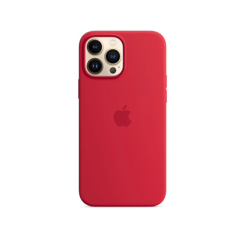 iPhone 13 Pro Max coque silicone MagSafe — (PRODUCT)RED