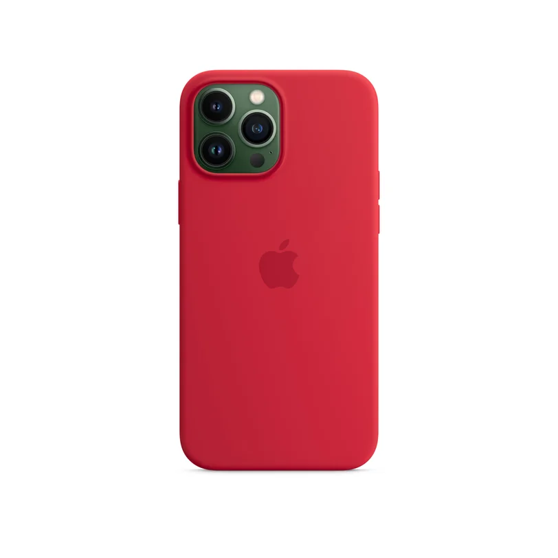 iPhone 13 Pro Max coque silicone MagSafe — (PRODUCT)RED