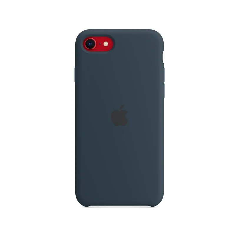 iPhone SE Silicone Case — Bleu abysse