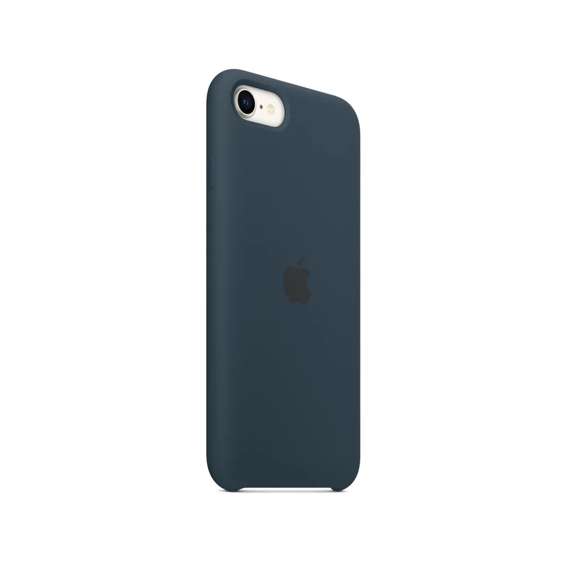 iPhone SE Silicone Case — Bleu abysse