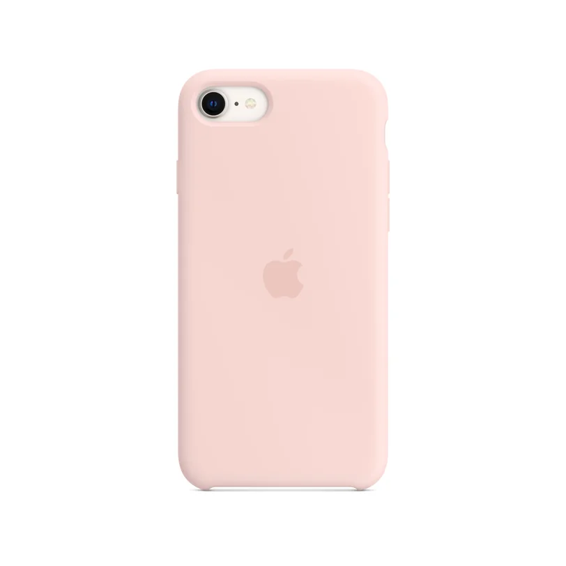 iPhone SE Silicone Case - Chalk — Rose