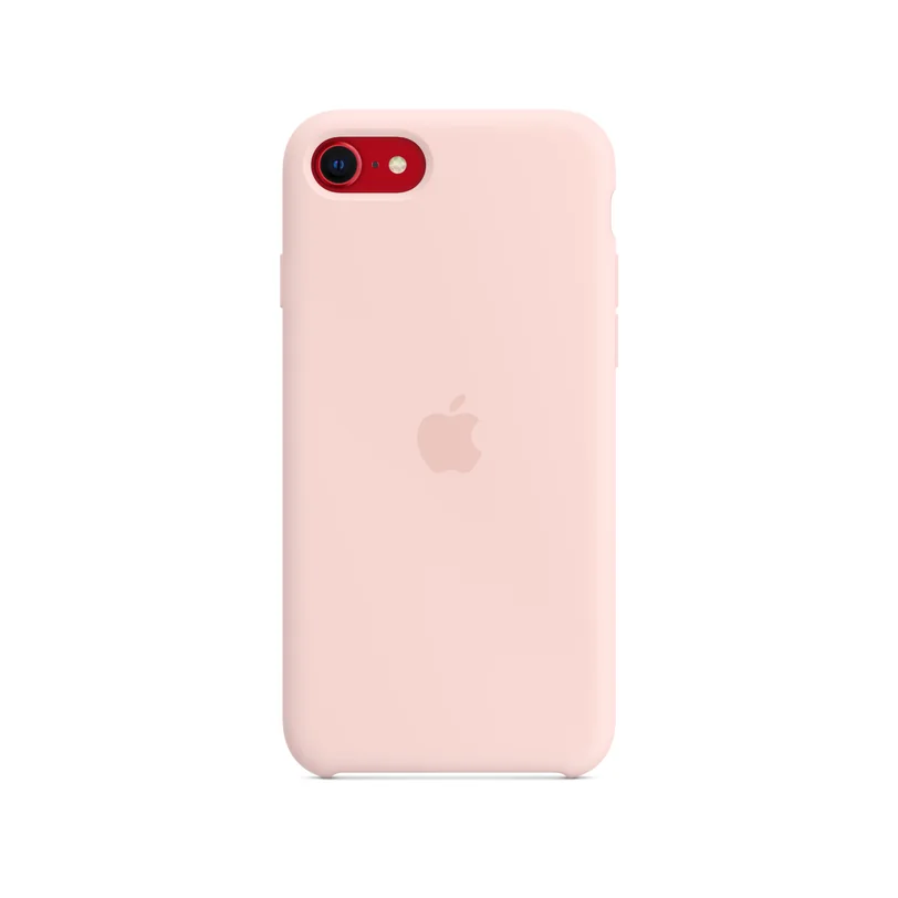 iPhone SE Silicone Case - Chalk — Rose
