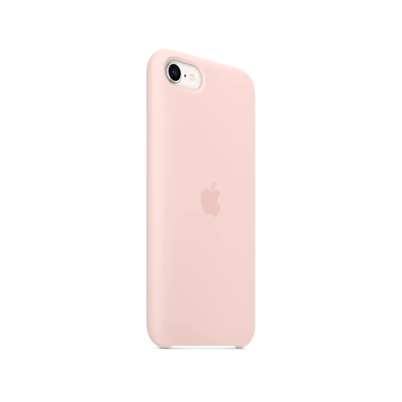 iPhone SE Silicone Case - Chalk — Rose