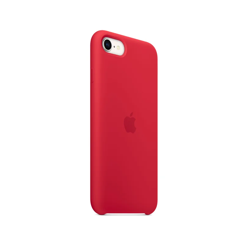 iPhone SE Silicone Case — (PRODUCT)RED