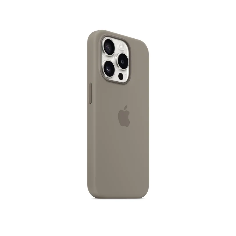 iPhone 15 Pro coque silicone MagSafe Clay