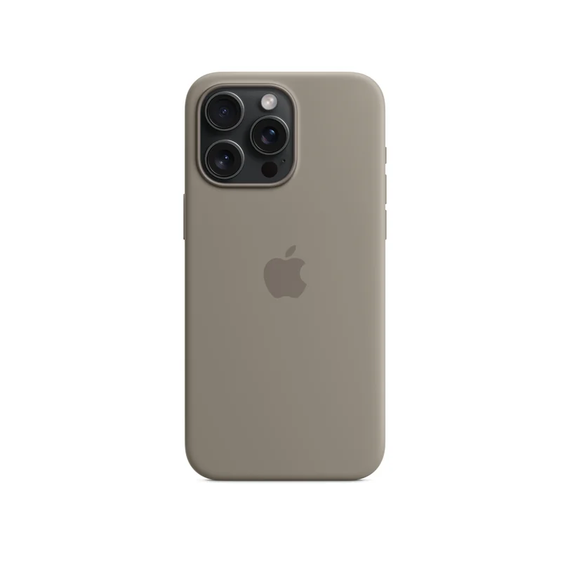 iPhone 15 Pro Max coque silicone MagSafe Clay