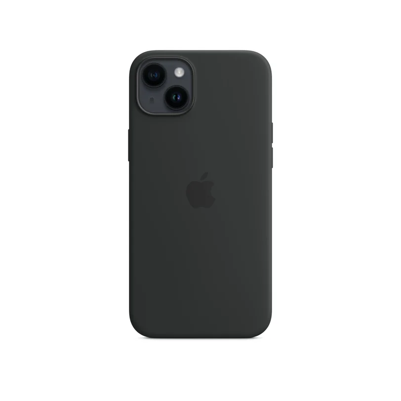 iPhone 14 Plus coque silicone MagSafe — Minuit