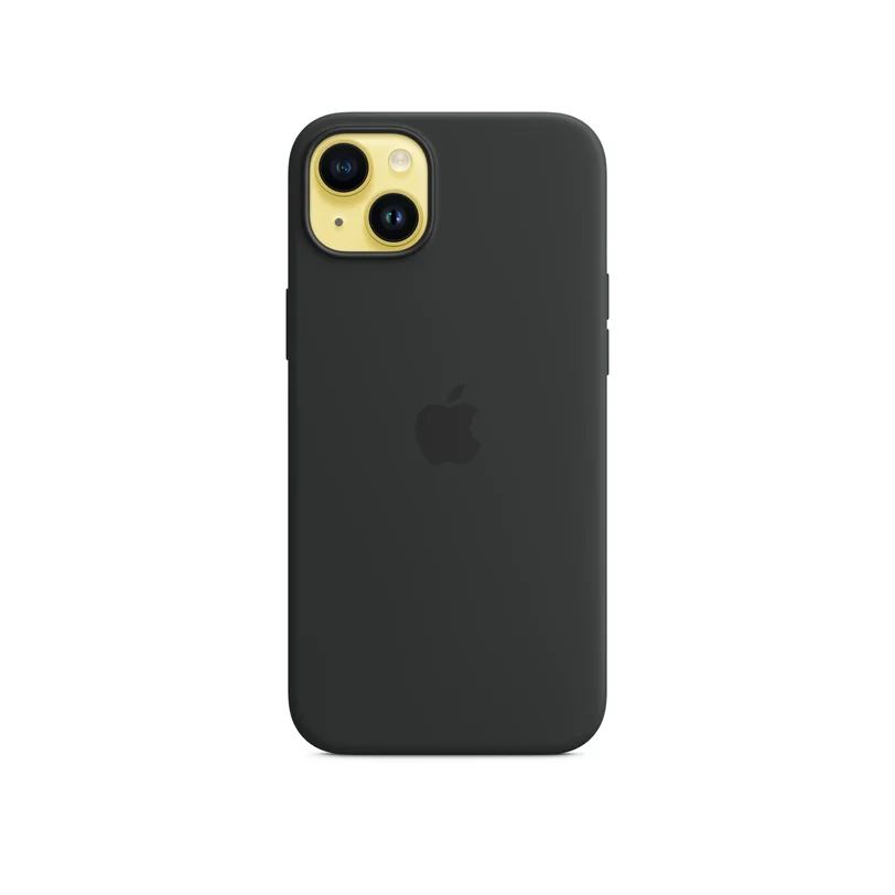 iPhone 14 Plus coque silicone MagSafe — Minuit