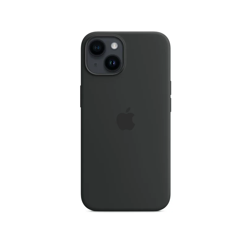 iPhone 14 coque silicone MagSafe — Minuit