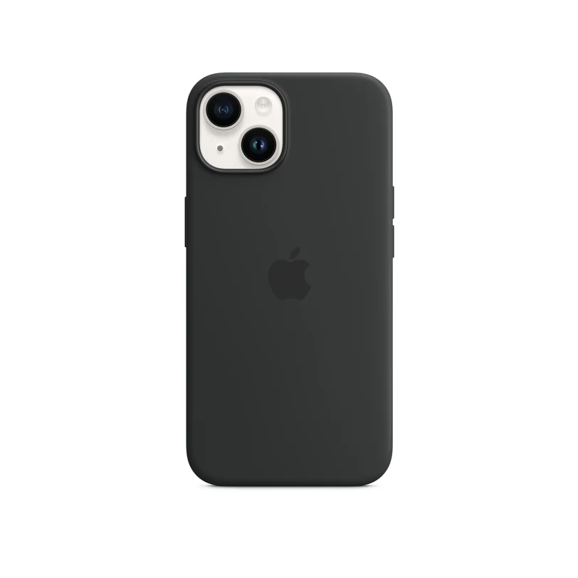 iPhone 14 coque silicone MagSafe — Minuit