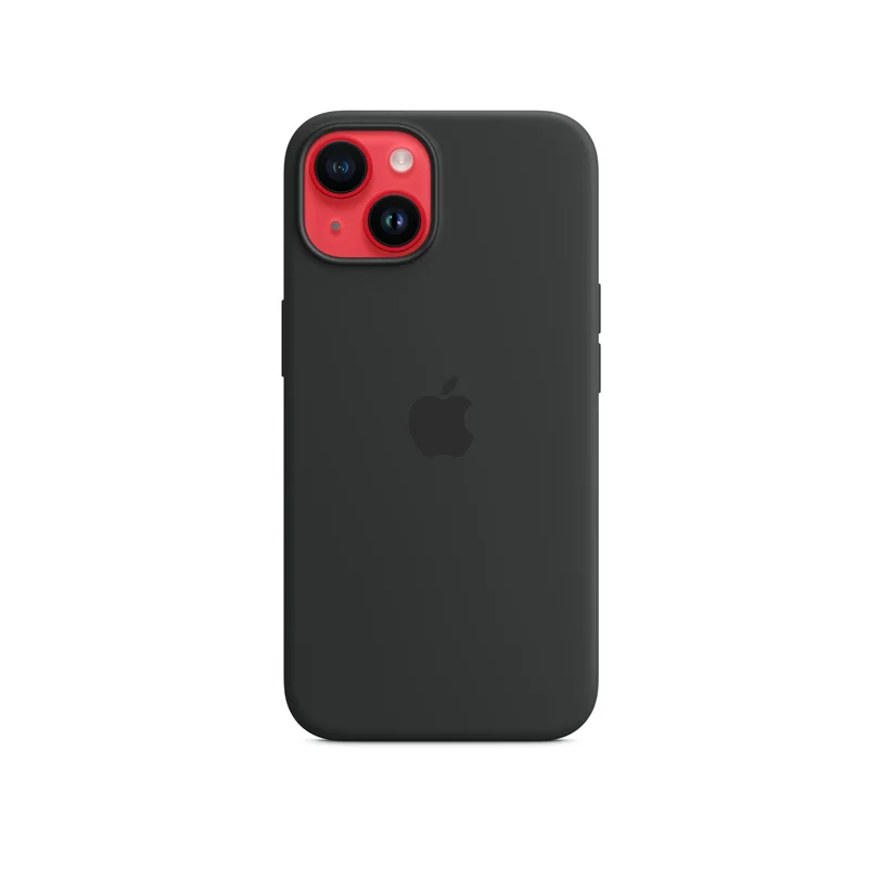 iPhone 14 coque silicone MagSafe — Minuit