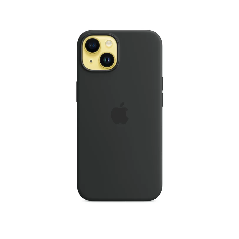 iPhone 14 coque silicone MagSafe — Minuit