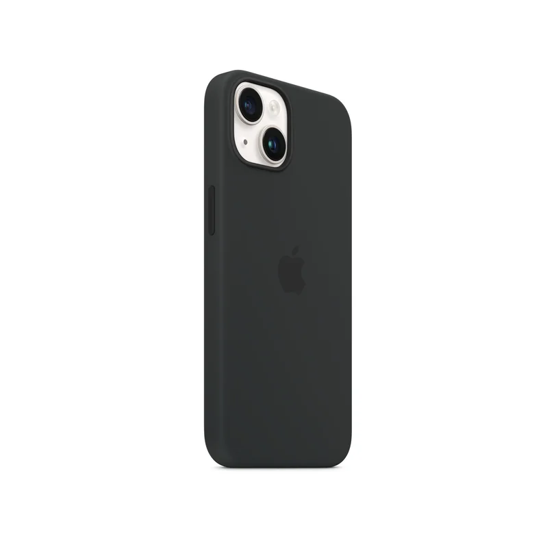 iPhone 14 coque silicone MagSafe — Minuit