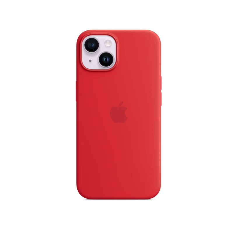 iPhone 14 coque silicone MagSafe — (PRODUCT)RED