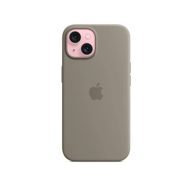 iPhone 15 coque silicone MagSafe Clay