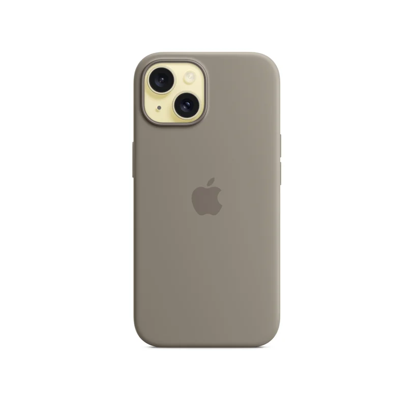 iPhone 15 coque silicone MagSafe Clay