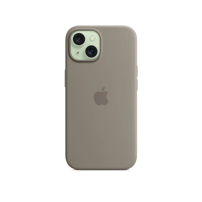 iPhone 15 coque silicone MagSafe Clay