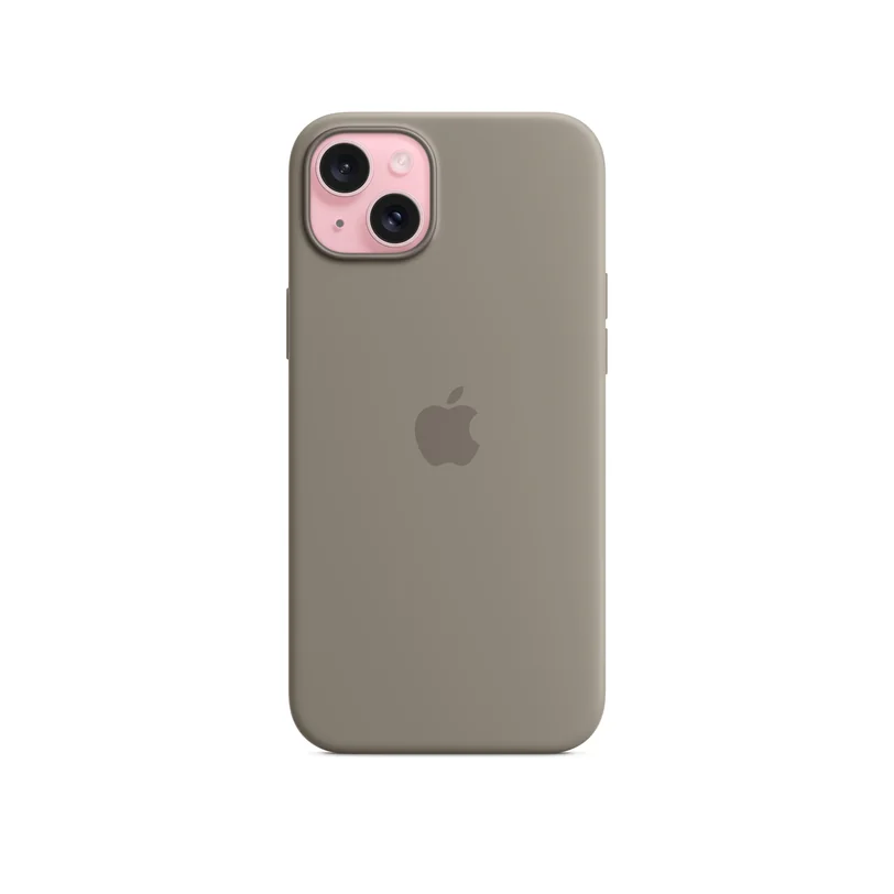iPhone 15 Plus coque silicone MagSafe Clay