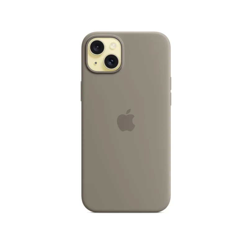 iPhone 15 Plus coque silicone MagSafe Clay