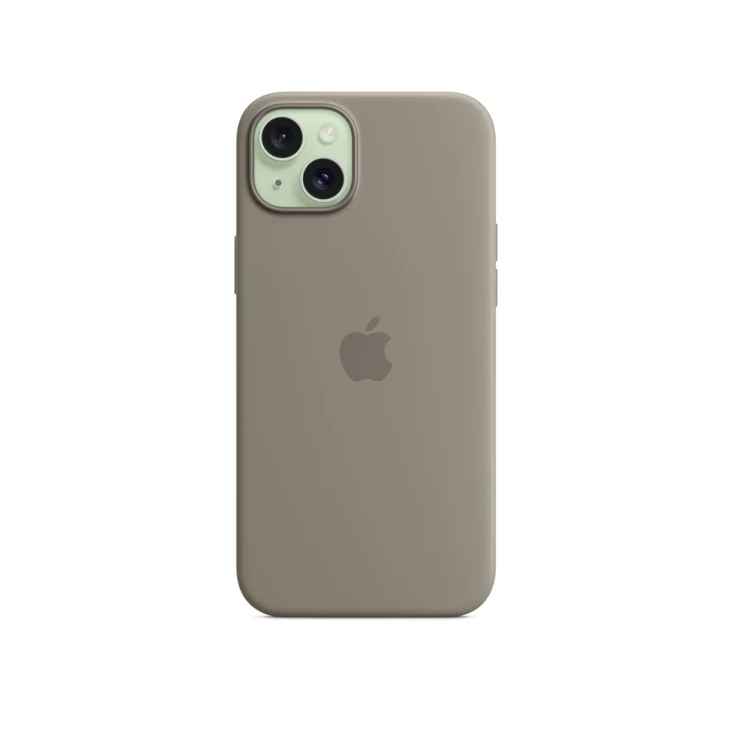 iPhone 15 Plus coque silicone MagSafe Clay