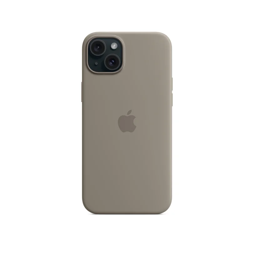 iPhone 15 Plus coque silicone MagSafe Clay