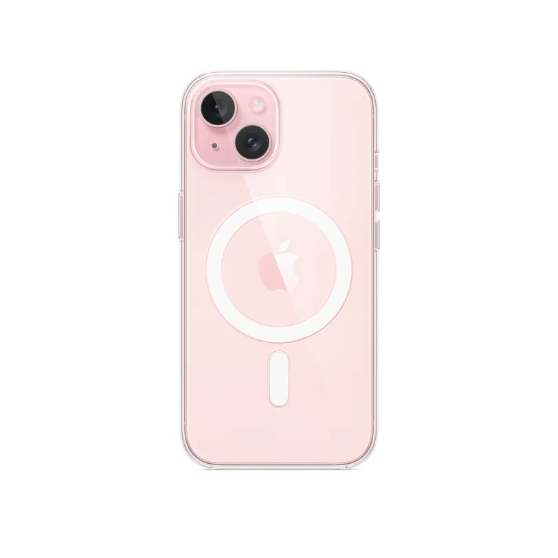 iPhone 15 coque transparente MagSafe