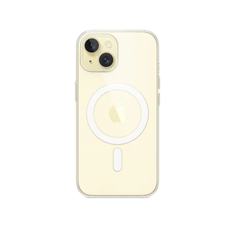 iPhone 15 coque transparente MagSafe
