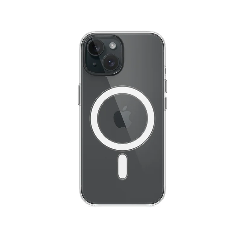 iPhone 15 coque transparente MagSafe