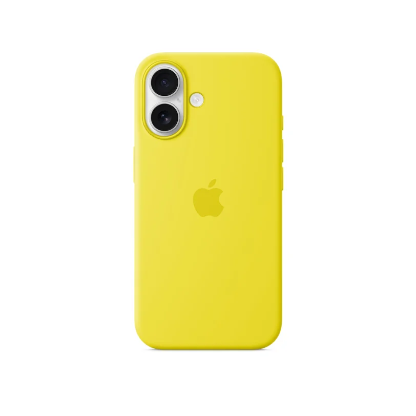 iPhone 16 coque silicone MagSafe — Fruit de l’étoile