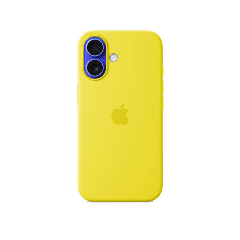 iPhone 16 coque silicone MagSafe — Fruit de l’étoile