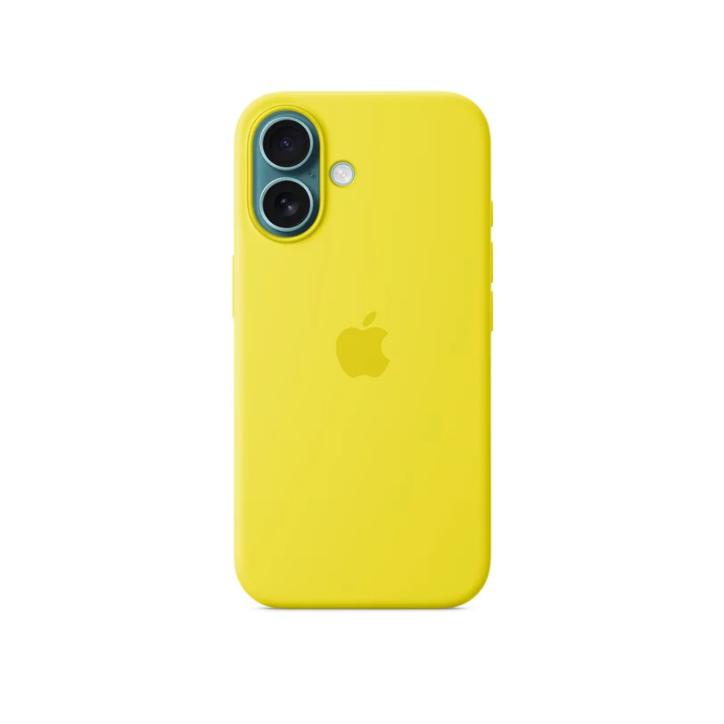 iPhone 16 coque silicone MagSafe — Fruit de l’étoile